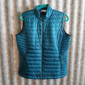 Stuffable teal Orvis vest size Medium